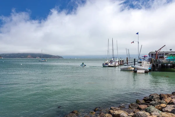 Sausalito California Abd Ağustos 2011 Sausalito Kaliforniya Küçük Bir Marina — Stok fotoğraf