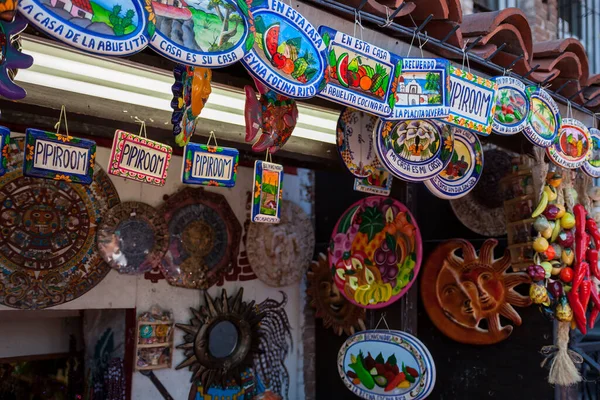 Los Angeles California Usa August Olvera Street Market Los Angeles — 图库照片