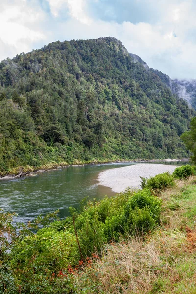 Pohled Údolí Řeky Buller Novém Zélandu — Stock fotografie