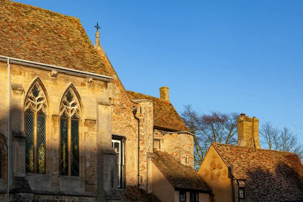 Ely Cambridgeshire Storbritannien November Utsikt Över Ely Cathedral Ely Den — Stockfoto