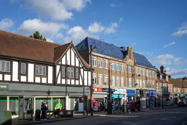 East Grinstead West Sussex January View Shops East Grinstead January — Stock Photo, Image