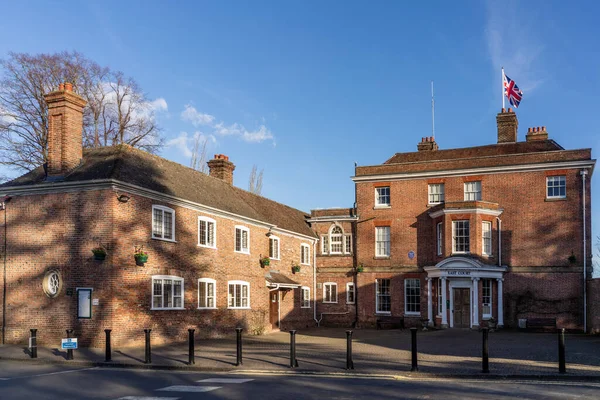 East Grinstead West Sussex January View East Court East Grinstead — ストック写真