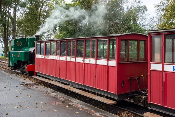 Woody Bay Devon Reino Unido Outubro Lynton Barnstaple Steam Railway — Fotografia de Stock