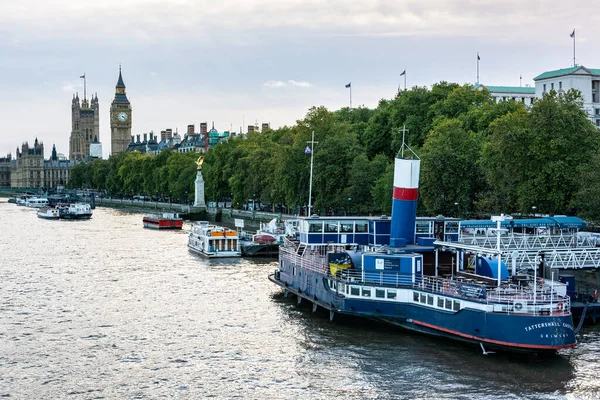 Londra Novembre Veduta Lungo Tamigi Londra Novembre 2013 — Foto Stock