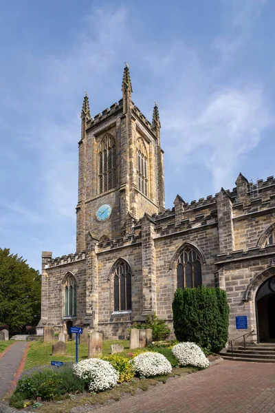 East Grinstead West Sussex Reino Unido Junho Vista Igreja Swithun — Fotografia de Stock