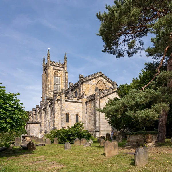 East Grinstead West Sussex Juni Blick Auf Die Swithun Church — Stockfoto