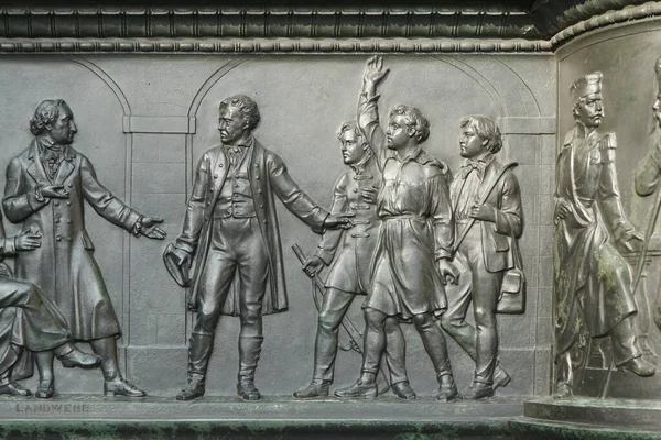 Berlin Germany September 2014 Detail Monument Baron Freiherr Von Stein — 图库照片