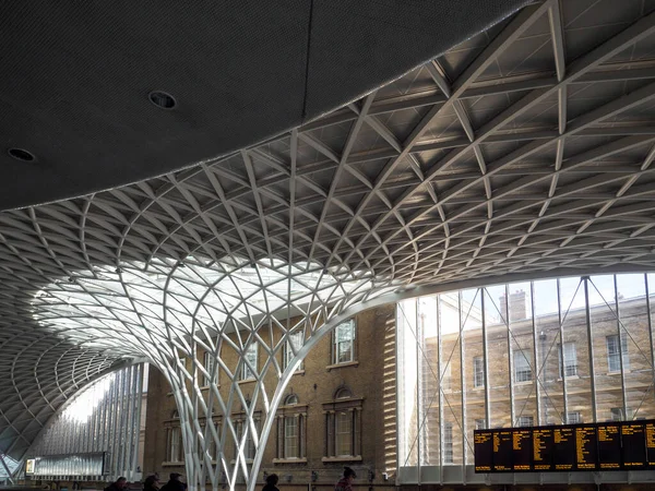 Kings Cross Station Roof — Stock Photo, Image