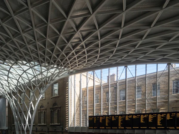 Kings Cross Station Roof — Stock Photo, Image