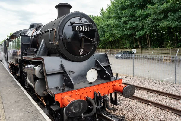 East Grinstead West Sussex July 2022 View Locomotive 80151 East — Photo
