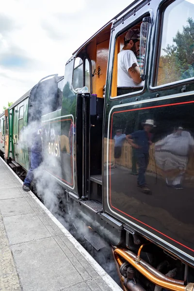 East Grinstead West Sussex July 2022 View Locomotive 80151 East — Photo