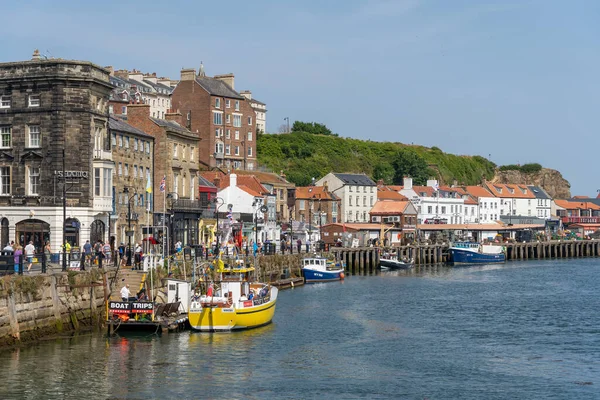 Whitby North Yorkshire July View Sea Front Whitby North Yorkshire — Stockfoto