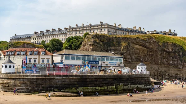 Whitby North Yorkshire July View Sea Front Whitby North Yorkshire — Foto de Stock