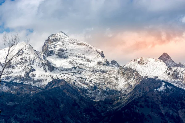 Schilderachtig Uitzicht Bergketen Van Grand Teton — Stockfoto
