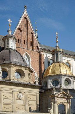 Krakow, Poland - September 19 : Wawel Cathedral in Krakow Poland on September 19, 2014