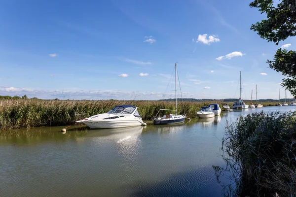 Wareham Dorset Ngiltere Eylül 2022 Wareham Dorset Çevresinde Iki Nehir — Stok fotoğraf