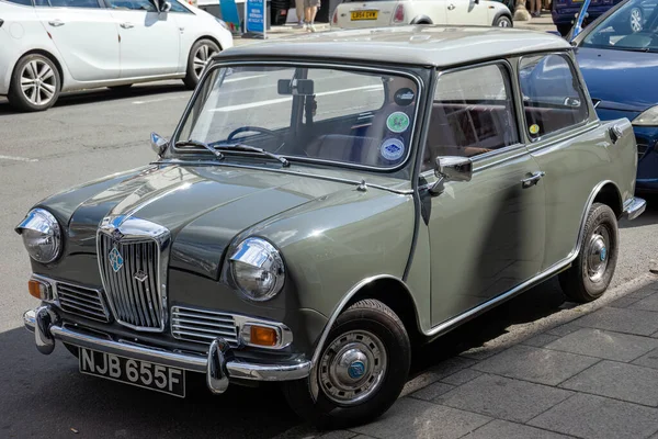 Уорихэм Дорсет Великобритания Сентября Вид Старый Автомобиль Riley Уорихэме Дорсет — стоковое фото