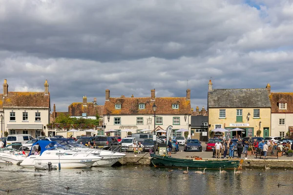 Wareham Dorset 9月18 9月の18 2022でドーセットのWareham Dorsetの川沿いの景色 未確認の人 — ストック写真