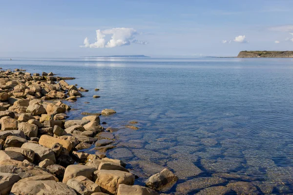 ドーセットのパーベック島のキンマージュ湾の眺め — ストック写真