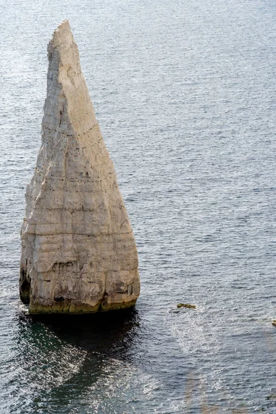 Utsikt Över Gamla Harry Rocks Vid Handfast Point Isle Purbeck — Stockfoto