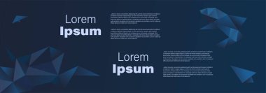 Vektör afiş şablonu. İzleyicilerinizle paylaşmak istediğiniz ilham verici ve cesaret verici düşünceler için kopya alanı olan soyut bir arkaplan.