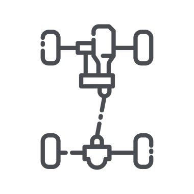 Şeffaf arkaplanda izole edilmiş yüksek açılı bir aktarım için vektör satırı simgesi.