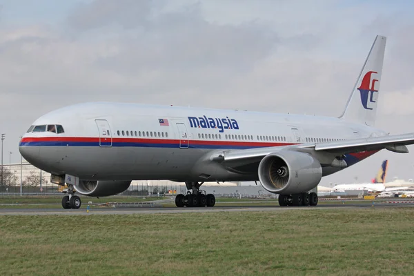 B777 Malaysia Airlines — Zdjęcie stockowe