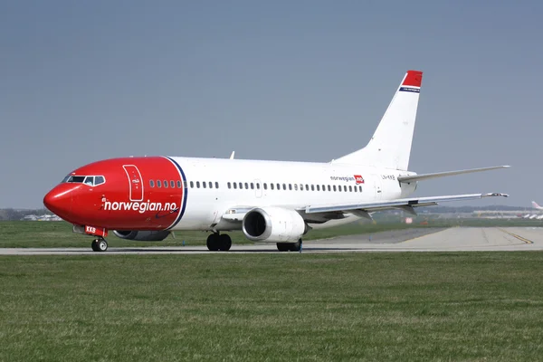 B737 Norwegian — Stock Photo, Image