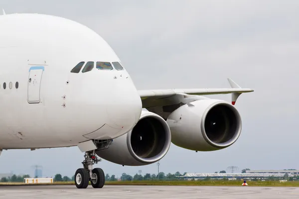 White plane — Stock Photo, Image