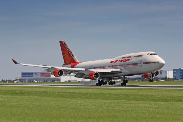 B747 Air India — Zdjęcie stockowe