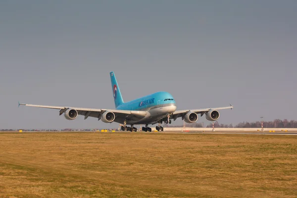 A380 koreanische Luftwaffe — Stockfoto