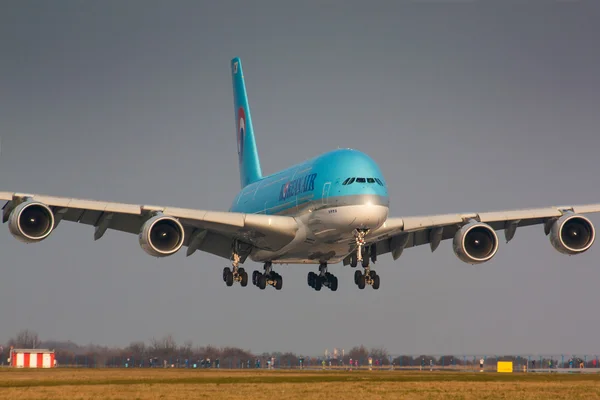 A380 koreanska air — Stockfoto