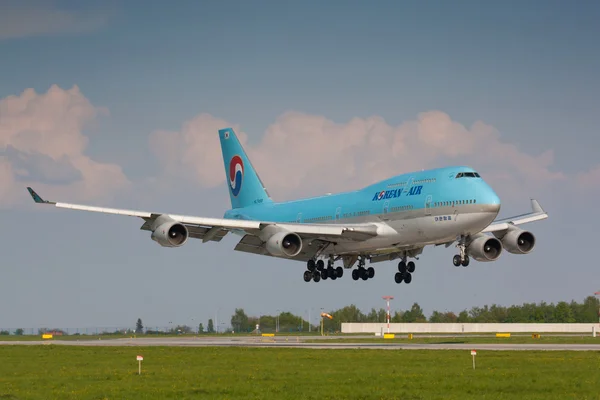 B747 koreanisch — Stockfoto