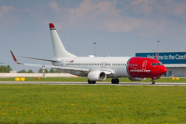 B737 Norwegian — Stock Photo, Image