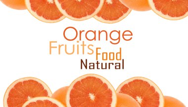 portakal dilimleri çerçeve