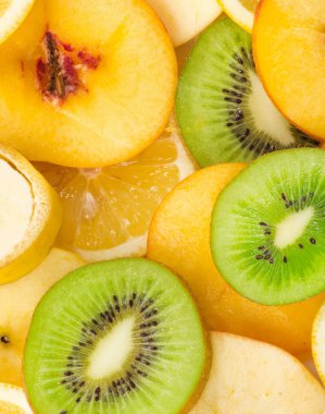 dilimlenmiş meyve arka plan