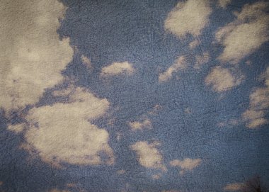 Vintage gökyüzü arka plan, doku gökyüzü tabanı ile.