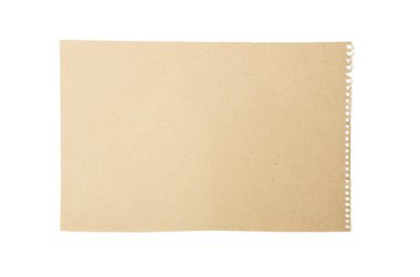 yuvarlak kağıt içinde beyaz arka plan ile delik