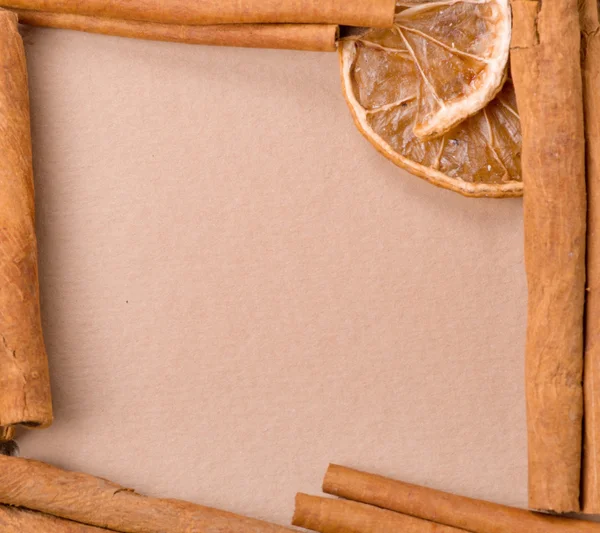 Papel viejo con ingredientes —  Fotos de Stock