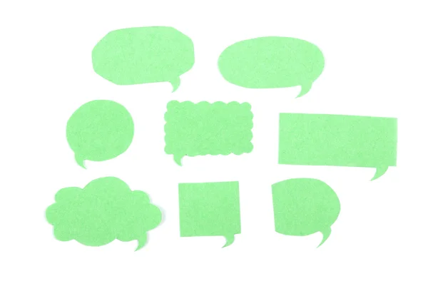 Paper thought or speech bubble — Stock Photo, Image