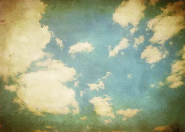 Vintage gökyüzü arka plan, doku gökyüzü tabanı ile. — Stok fotoğraf