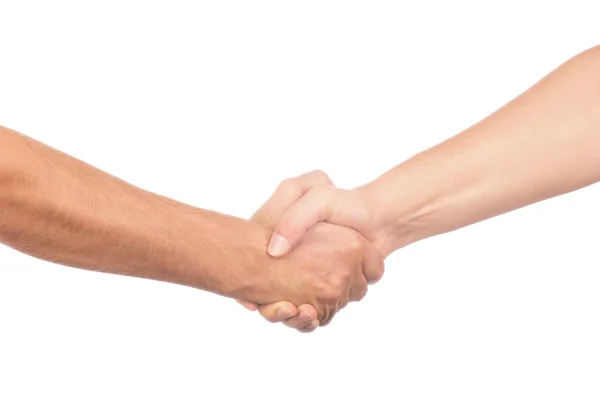 Closeup of people shaking hands — Stock Photo, Image