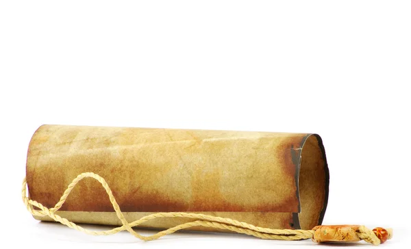 Old rolled paper — Stock Photo, Image
