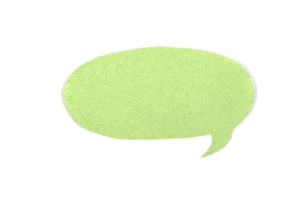 Paper thought or speech bubble — Stock Photo, Image