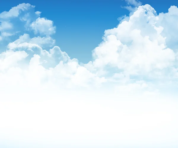 Beautiful Blue Sky Background — Stock Photo, Image