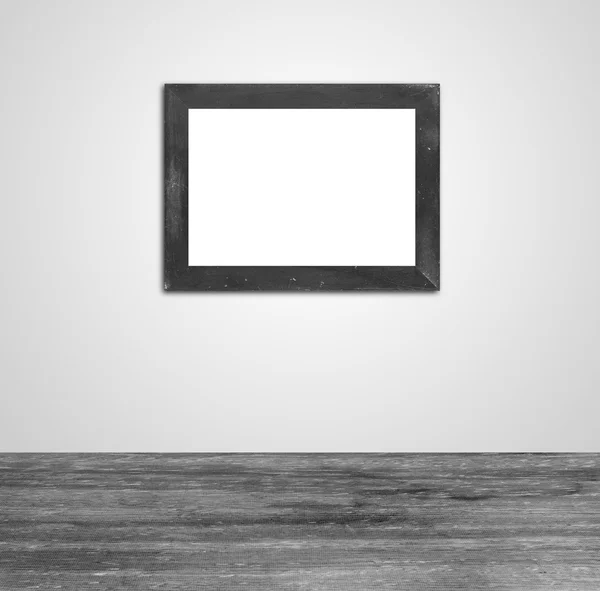 Interior picture frames on wall — Stock Photo, Image