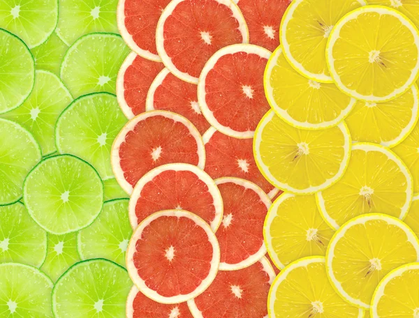 Sitrushedelmäviipaleiden abstrakti tausta — kuvapankkivalokuva