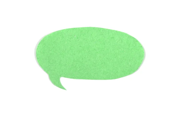 Paper thought or speech bubble — Stock Photo, Image