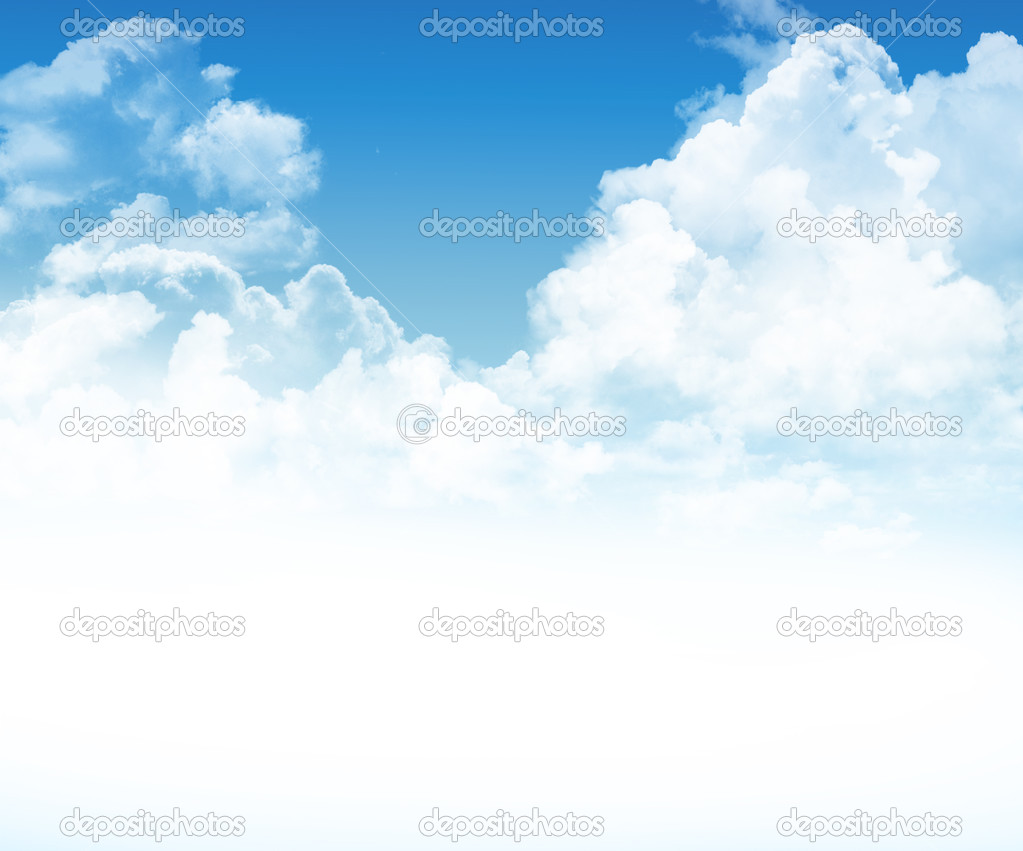 Beautiful Blue Sky Background