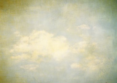 Vintage gökyüzü arka plan, doku gökyüzü tabanı ile.